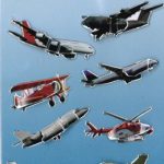STICKERS HANDMADE PLANES