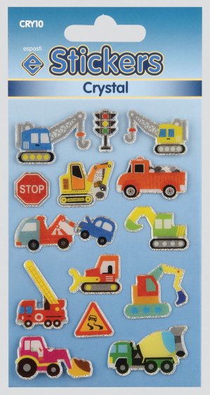 1 CRYSTAL STICKERS CONSTRUCTION - Image 1