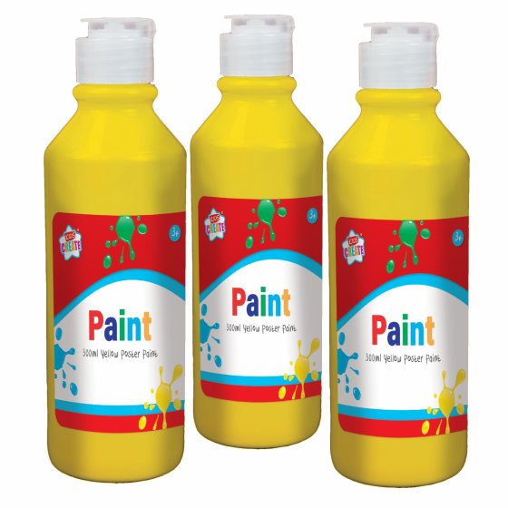 10 PAINT 300ML KIDS CREATE YELLOW - Image 1