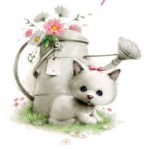 BIRTHDAY CARD – CUTE CAT DESIGN