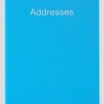 ADDRESS BOOK SLIM STANDARD