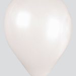 BALLOONS SHINY 12IN 15S WHITE