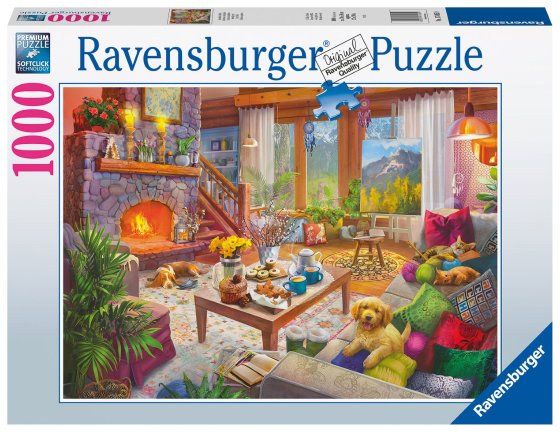 11 JIGSAW 1000 PIECE – COSY CABIN (2024 EDITION) - Image 1