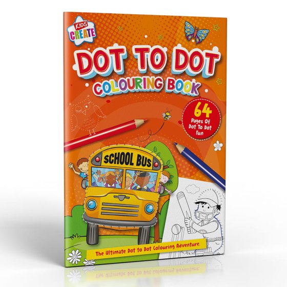 11 BOOK – DOT TO DOT KIDS CREATE (64 PAGES) - Image 1