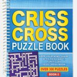 CRISS CROSS PUZZLE BOOK SPIRAL BOUND
