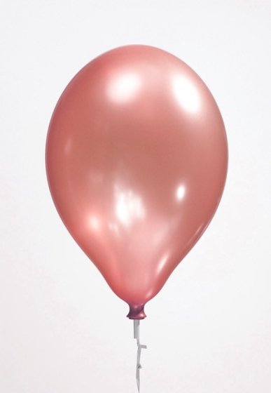 12 BALLOONS SATIN 11IN 8S ROSE GOLD - Image 1