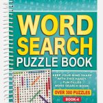WORD SEARCH PUZZLE BOOK SPIRAL BOUND