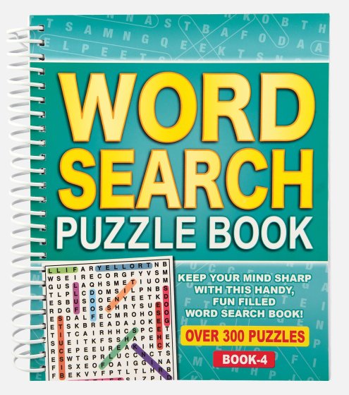 13 WORD SEARCH PUZZLE BOOK SPIRAL BOUND - Image 1