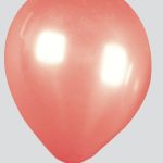 BALLOON SHINY ROSE GOLD 12IN