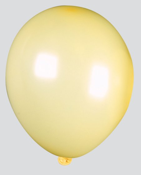 14 BALLOONS SHINY 12IN 15S IVORY - Image 1