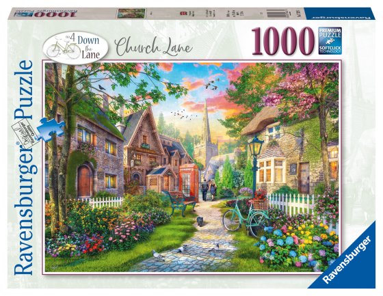 14 SG09308 JIGSAW 1000 PIECE – DOWN THE LANE (2024 EDITION) - Image 1