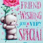 BIRTHDAY CARD FOR A SPECIAL FRIEND (FEMALE)