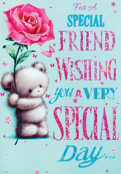 14 BIRTHDAY CARD FOR A SPECIAL FRIEND (FEMALE) - Image 1
