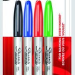 SHARPIE FINE MARKER 4S CARDED