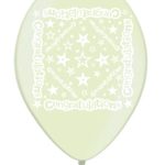 CONGRATULATIONS PRINTED BALLOONS – PACK OF 10