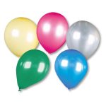 BALLOON SHINY ASSORTED 12IN 15PK