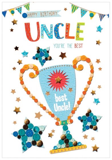 15 BIRTHDAY CARD FOR UNCLE - Image 1