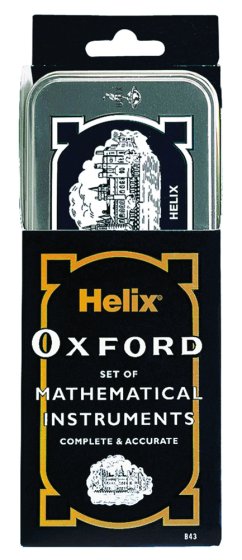 15 MATHS SET OXFORD TIN - Image 1