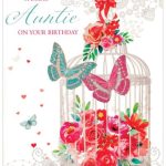 BIRTHDAY CARD FOR AUNTIE