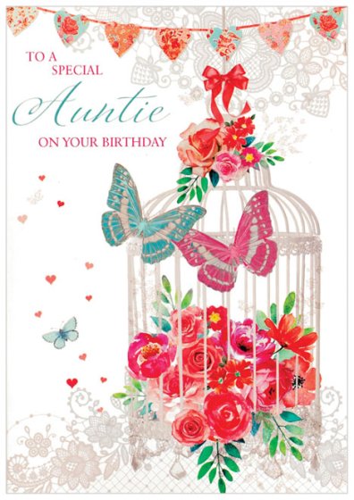 16 BIRTHDAY CARD FOR AUNTIE - Image 1