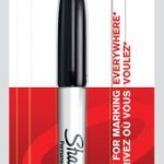 SHARPIE MARKER TWIN TIP BLACK