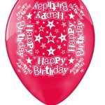 BALLOON PRINTED HAPPY BDAY
