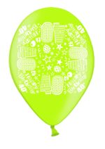 40th BIRTHDAY PRINTED BALLOONS – PACK OF 10 - Image 2