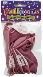 BALLOON PRINTED BDAY GIRL - Image 2