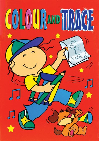 18 COLOUR N TRACE BOOK - Image 1