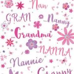 BIRTHDAY CARD FOR GRANDMA