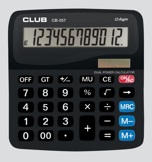 18 DESK CALCULATOR SOLAR - Image 1
