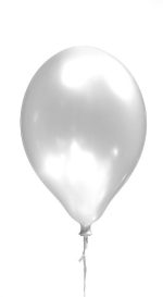 BALLOONS SATIN 11IN 8S WHITE