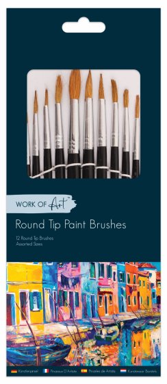 20 BRUSH ARTIST NATURAL 12PK - Image 1