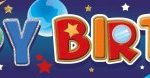 BANNER HAPPY BIRTHDAY SPACE ADVENTURE