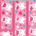 JUVENILE CATS GIFT WRAP – 2 SHEETS & 2 TAGS