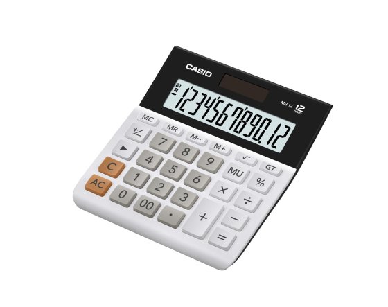 22 CALCULATOR CASIO MH-12WE DUAL - Image 1