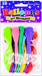 BALLOON PRINTED AGE 2 - Image 2