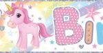 BANNER HAPPY BIRTHDAY UNICORN MAGIC