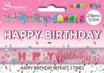 BANNER 2.7M PARTY HAPPY BIRTHDAY - Image 2