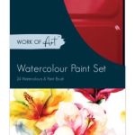 PAINTS WATERCOLOUR PALLET 24 COLOURS