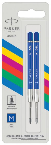 27 PARKER JOTTER GEL REFILLS BLACK - Image 1