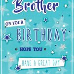 CARD FOR BROTHER – BIRTHDAY