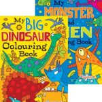 COLOURING BOOK – ALIEN MONSTER DESIGN