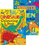 COLOURING BOOK – ALIEN MONSTER DESIGN