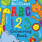 COLOURING BOOK ABC 123 A4