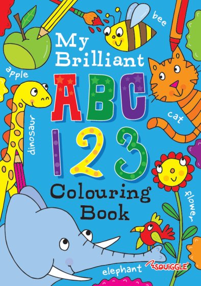 29 COLOURING BOOK ABC 123 A4 - Image 1