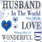 CARD FOR HUSBAND – BIRTHDAY