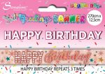 BANNER 2.7M PARTY HAPPY BIRTHDAY - Image 2