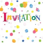 INVITES OPEN CARDS FOIL