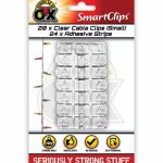 ADHESIVE STRIP S CABLE CLIPS 2